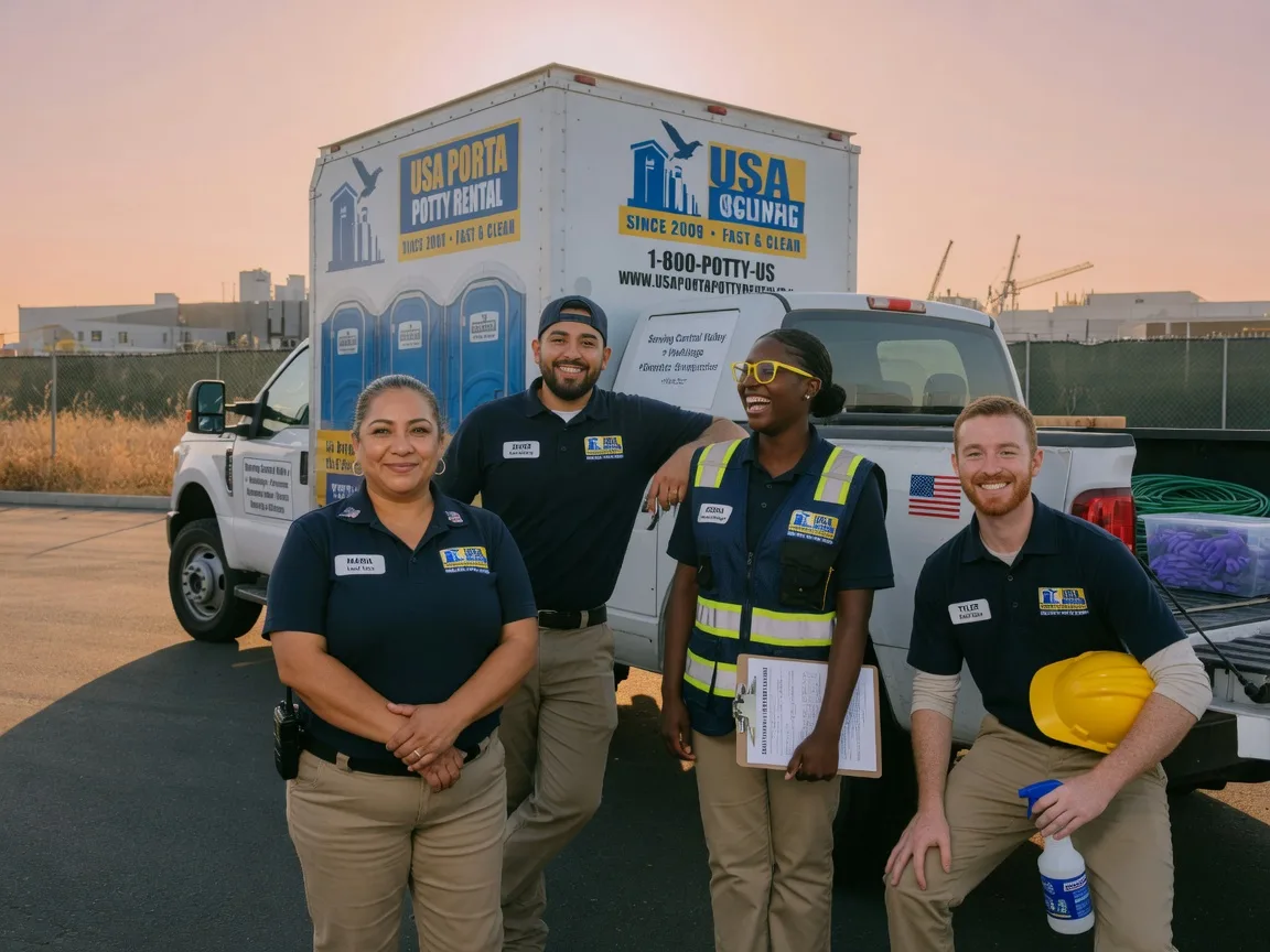 Porta Potty Rental company in Farmington, IL