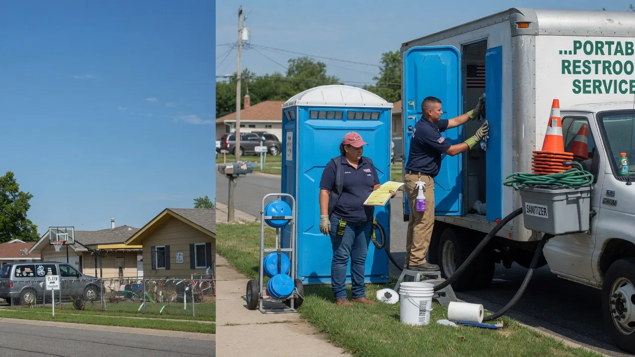 Porta Potty Rental in Farmington, IL near me